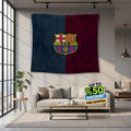 FC Barcelona Rug FC Barcelona Tapestry: Football Club Wall