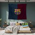 FC Barcelona Rug FC Barcelona Tapestry: Football Club Wall