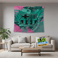 FC Barcelona Rug, FC Barcelona Tapestry: Custom Woven Wall Decor