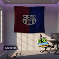 FC Barcelona Rug, FC Barcelona Tapestry: Football Club Wall Decor