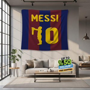 FC Barcelona Rug, FC Barcelona Tapestry: Football Club Wall Decor