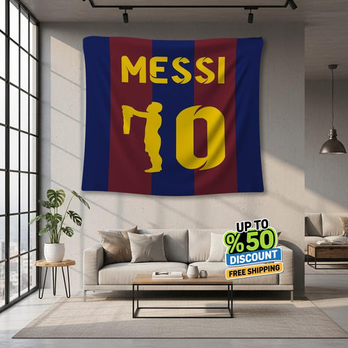 FC Barcelona Rug, FC Barcelona Tapestry: Football Club Wall Decor