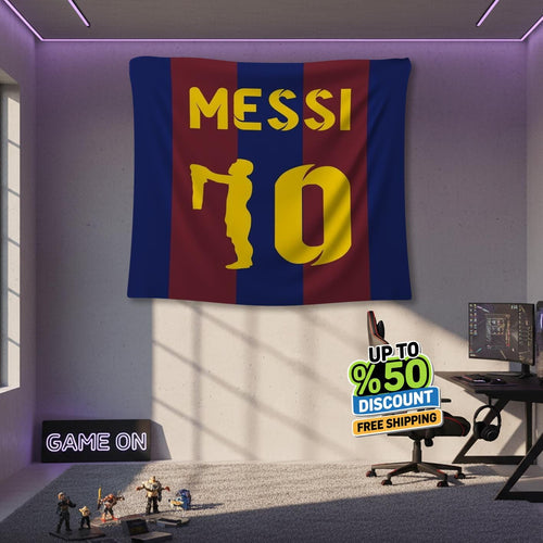 FC Barcelona Rug, FC Barcelona Tapestry: Football Club Wall Decor