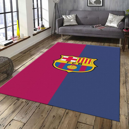 FC Barcelona Rug Barcelona Rug Barça Carpet for Fans & Kids Room