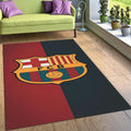 FC Barcelona Rug Barcelona Rug Barça Carpet for Fans & Kids Room