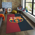 FC Barcelona Rug Barcelona Rug Barça Carpet for Fans & Kids Room