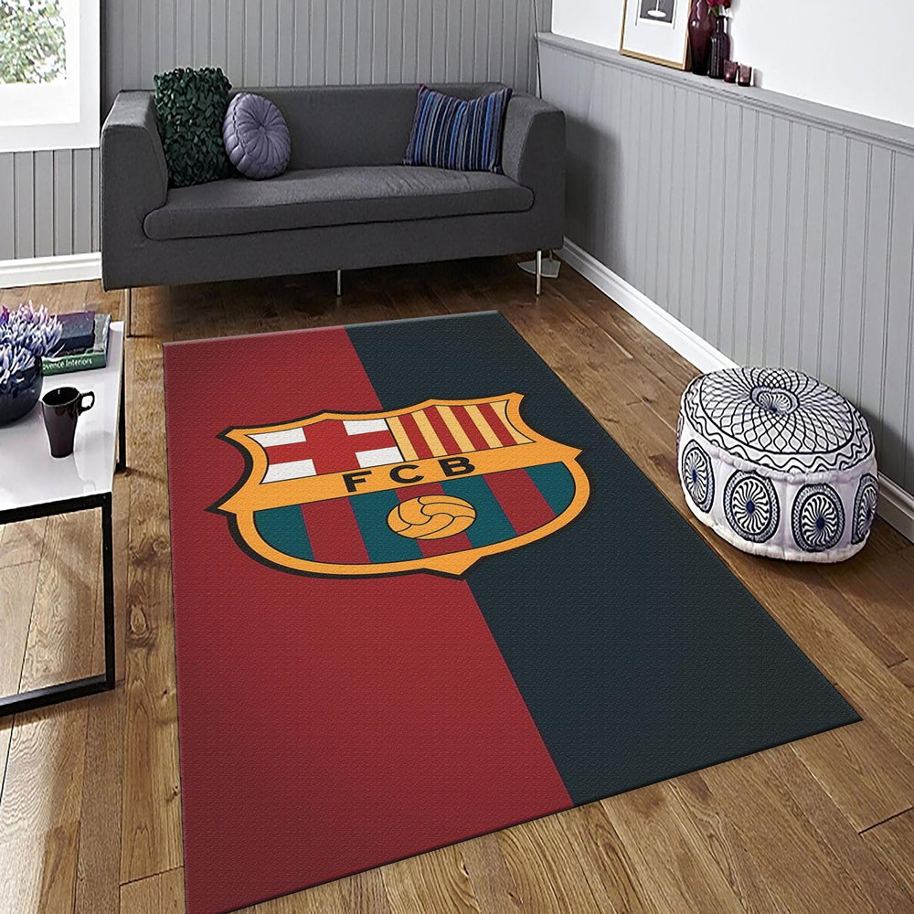 FC Barcelona Rug Barcelona Rug Barça Carpet for Fans & Kids Room