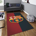 FC Barcelona Rug Barcelona Rug Barça Carpet for Fans & Kids Room