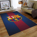 Barcelona Soccer Team Rug: Football Fan Gift