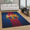 Barcelona Soccer Team Rug: Football Fan Gift
