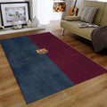 Barcelona Football Rug: Soccer Team Carpet, Sports Fan Gift