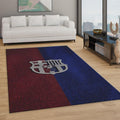 Barcelona Football Club Rug: Velvety Soft Soccer Team Carpet