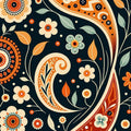 Modern Abstract rug, Abstract Forms Accent Carpet