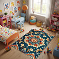 Abstract rug, Abstract Forms Accent Carpet