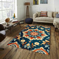 Abstract rug, Abstract Forms Accent Carpet