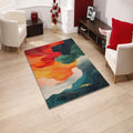 Abstract rug, Abstract Forms Accent Carpet