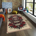 Guitar Rug Rock N Roll Music Music Rug Art Deco Rug Rock Bands