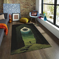 Eye Rug Illuminati Rug Abstract rug Rothko Style Non-Slip