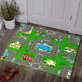 City Road Kids Play Rug, Nursery Decor, Road Playground