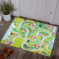 City Road Kids Play Rug, Nursery Decor, Road Playground
