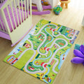 City Road Kids Play Rug, Nursery Decor, Road Playground