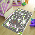 City Road Kids Play Rug, Nursery Decor, Road Playground