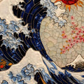 Japanese hokusai Rug, Nostalgic Rug, Gamer Rug, Japan Art, Retro