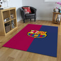 FC Barcelona Rug FC Barca Rug Barça Carpet for Fans & Kids Room