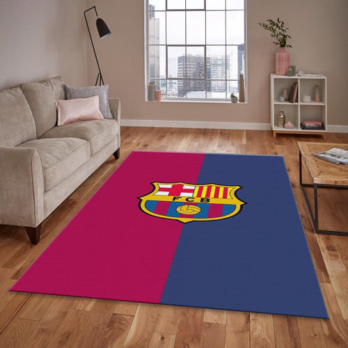 FC Barcelona Rug FC Barca Rug Barça Carpet for Fans & Kids Room