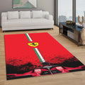 Ferrari F1 Rug, Ferrari F40 Rug: Custom Car Lover Gift