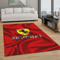 Ferrari F1 Rug, Ferrari Car Rug: Team Flag Carpet