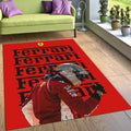 Ferrari F1 Rug Ferrari Rug Formula 1 Racing Carpet for Garage &