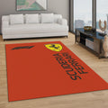 Ferrari F1 Rug Scuderia Ferrari Formula 1 Racing Carpet for
