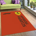 Ferrari F1 Rug Scuderia Ferrari Formula 1 Racing Carpet for