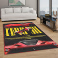 Ferrari F1 Rug Ferrari Rug Formula 1 Racing Carpet for Garage &