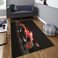 Ferrari F1 Rug, Ferrari Car Rug: Custom Team Design