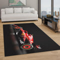 Ferrari F1 Rug, Ferrari Car Rug: Custom Team Design