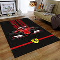 Ferrari F1 Rug Ferrari Formula Car Rug: Custom Team Racing Carpet