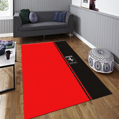 Ferrari F1 Rug, Ferrari F1 Rug: Horse Logo