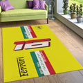 Ferrari F1 Rug Ferrari F16 Racing Rug: Custom Team Ferrari Carpet