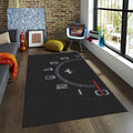 Ferrari F1 Rug Ferrari Speedometer Rug: Team Ferrari Custom