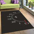 Ferrari F1 Rug Ferrari Speedometer Rug: Team Ferrari Custom