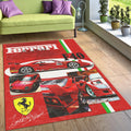 Ferrari F1 Rug, Ferrari F40 Poster Rug: Iconic Racing Car Carpet