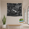 Real Madrid Rug Real Madrid CF Tapestry: Real Madrid Oni Logo