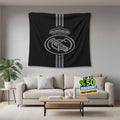 Real Madrid Rug Real Madrid CF Tapestry: Real Madrid Logo Woven