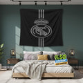 Real Madrid Rug Real Madrid CF Tapestry: Real Madrid Logo Woven