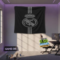 Real Madrid Rug Real Madrid CF Tapestry: Real Madrid Logo Woven
