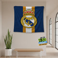 Real Madrid Rug Real Madrid CF Tapestry: Real Madrid Logo Woven