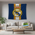 Real Madrid Rug Real Madrid CF Tapestry: Real Madrid Logo Woven