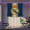 Real Madrid Rug Real Madrid CF Tapestry: Real Madrid Logo Woven